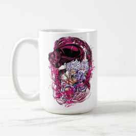 Neon One Piece Kaffemugg