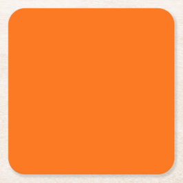 neon orange -blank underlägg papper kvadrat