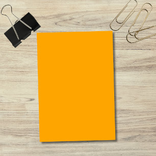 Neon Orange Enfärgad Klassisk Post-it Block