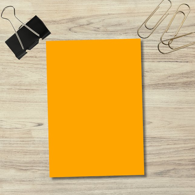 Neon Orange Enfärgad | Klassisk Post-it Block (Skapare uppladdad)
