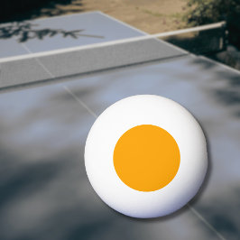 Neon Orange Solid Färg | Klassisk Pingisboll