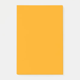 Neon Orange Solid Färg | Klassisk Post-it Block