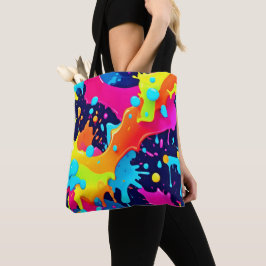 Neon Paint Explosion Tygkasse