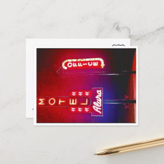 Neon Park Rt 66 Motel Helg Vykort