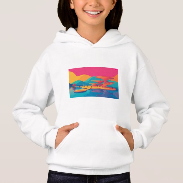 Neon Peak Vattenfront T Shirt (Framsida)