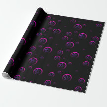 Neon Pentacles Witchy Wrappy Papper