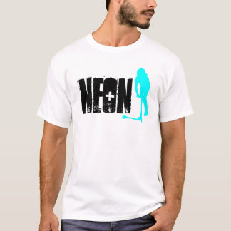 Neon piskar skjortan t shirt