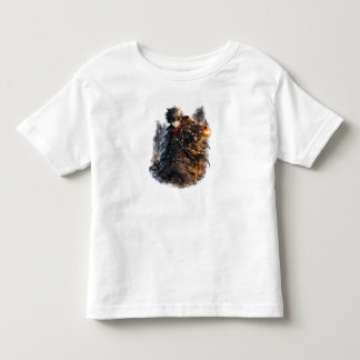 Neon Pistolskytt Brinnande Himlar T Shirt