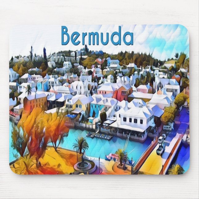 Neon Pop Art Bermuda Musmatta (Framsidan)
