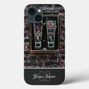 Neon-Pop-Art retro chewinggum med Monogram!
