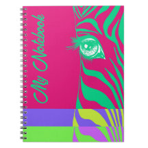 Neon Pop Art Zebramönster Glam