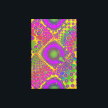 Neon Pop Papper Psychedelic Canvastryck<br><div class="desc">2022 års nya 3D-glasFractal i många unika produkter och presenter i vår 3D- och Surreal-kategori. Ingår i Poster,  badrumsdekanter och hemdekanter,  skateboard,  mobil fodral,  ansikte masker och mer!</div>
