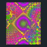 Neon Pop Papper Psychedelic Poster<br><div class="desc">2022 års nya 3D-glasFractal i många unika produkter och presenter i vår 3D- och Surreal-kategori. Ingår i Poster, badrumsdekanter och hemdekanter, skateboard, mobil fodral, ansikte masker och mer!</div>