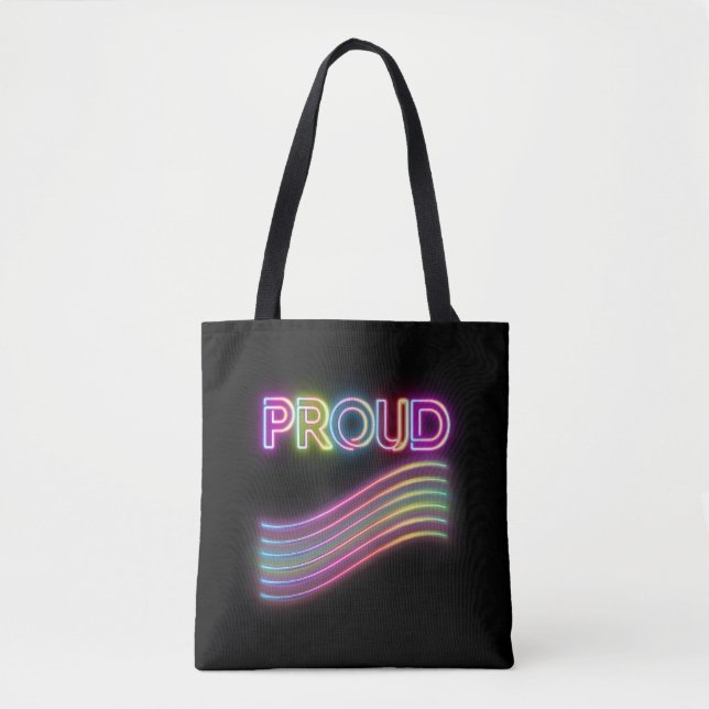 Neon Proud Tygkasse (Framsida)