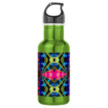 Neon Psykedelisk Vattenflaska 1