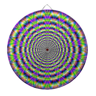 Neon Pulse Dartboard Piltavla