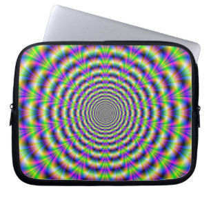Neon Pulse Laptop sleeve