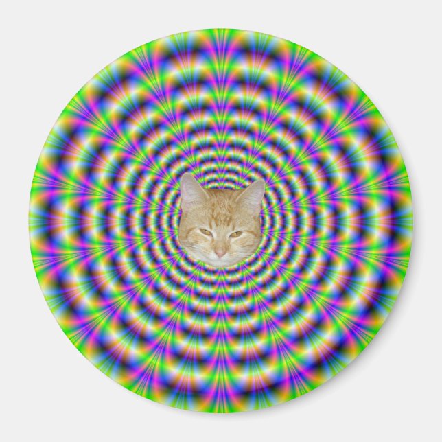 Neon Pulse Magnet + cat (Framsidan)