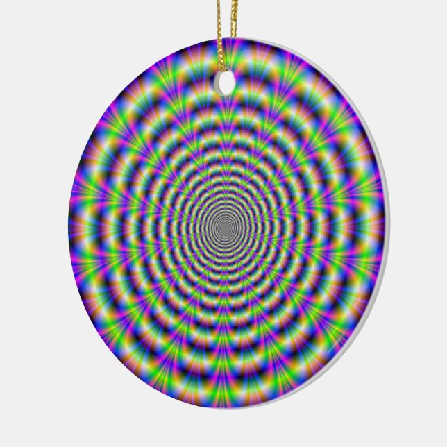 Neon Pulse Ornament (Vänster)