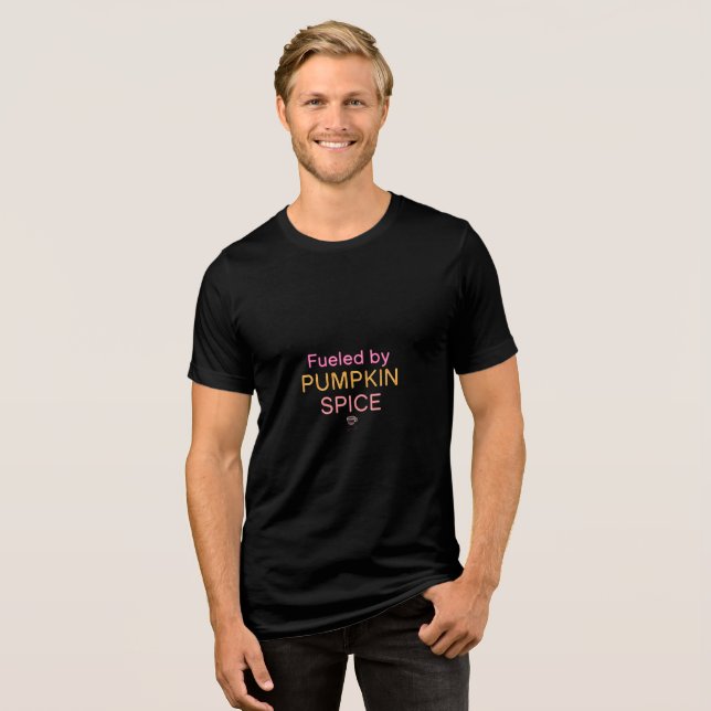 Neon Pumpa Krydd Energi – Retro Höst T-Shirt (Framsida Full)