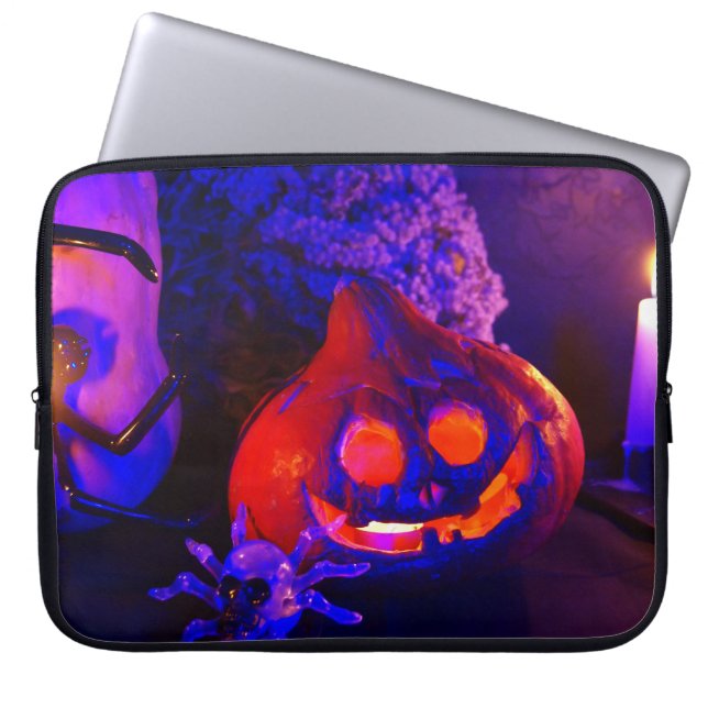 Neon pumpkins laptop fodral (Framsidan)