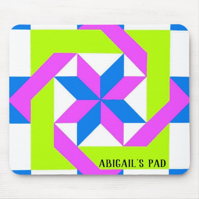 Neon Quilt Square Musmatta (Framsidan)
