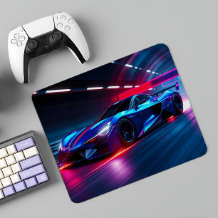 Neon Racer: Futuristiska Supercar i Cyberpunk City Musmatta