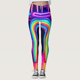 Neon Rainbow Gateway Leggings