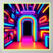 Neon Rainbow Gateway
