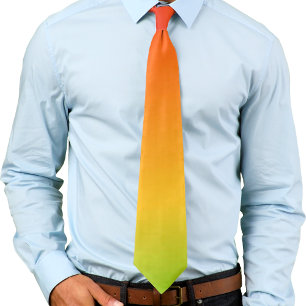 Neon Rainbow Gradient Ombré Slips