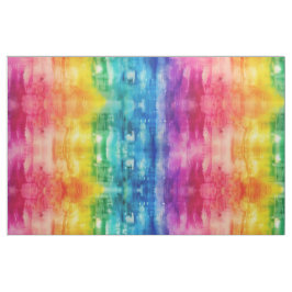 Neon Rainbow Ice Tie Dye Tyg