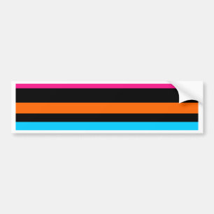 Neon rand bildekal