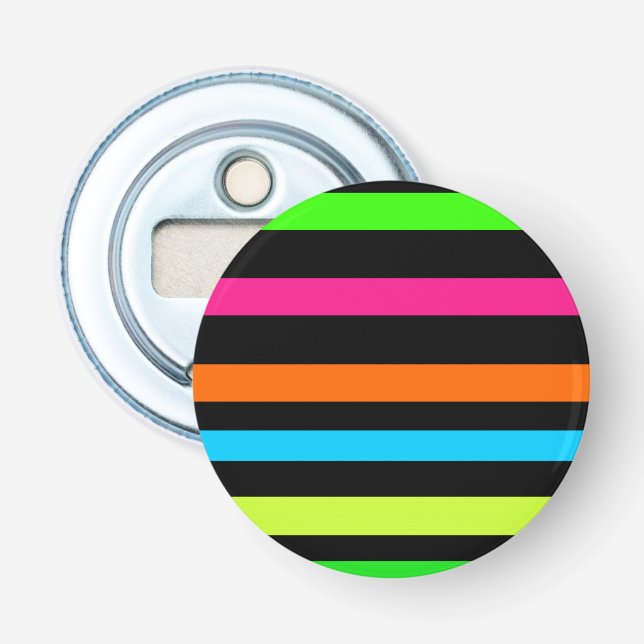 Neon rand flasköppnare (Framsidan)