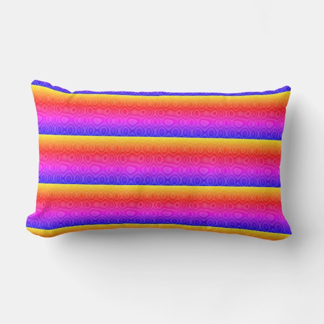 Neon Rand Pillow Lumbarkudde (Framsida)
