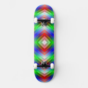 Neon Rand Skateboard Bräda 20 Cm