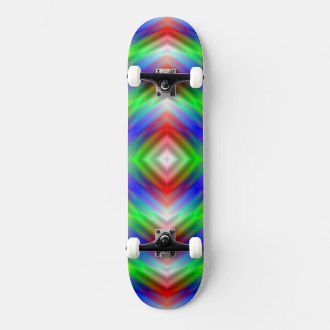 Neon Rand Skateboard Bräda 20 Cm (Framsida)