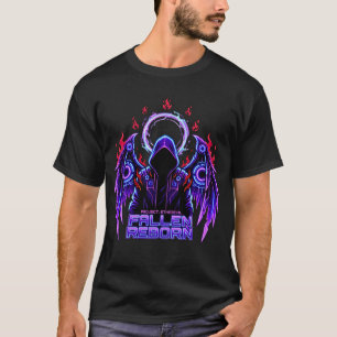 Neon Reaper Cyberpunk T-Shirt blir