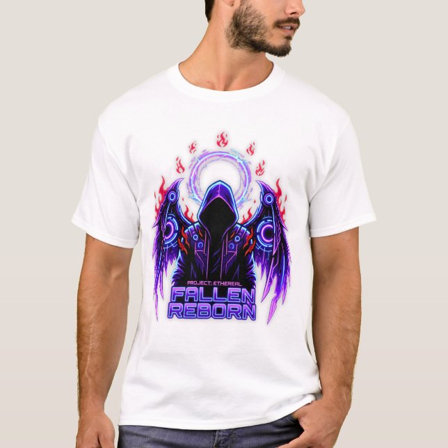 Neon Reaper T-Shirt på svenska (Framsida)
