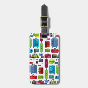 Neon-resväskor Bagagebricka