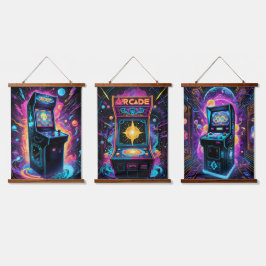 Neon Retro 80s Arcade-spel