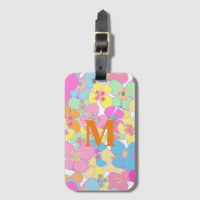 Neon Retro Blommigt Rosa