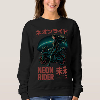 Neon Rider - Japansk cyberestetik T Shirt