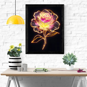 Neon Ro Poster