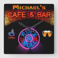 Neon RocknRoll SIGN Pub Cafe ManCave Named Kitchen