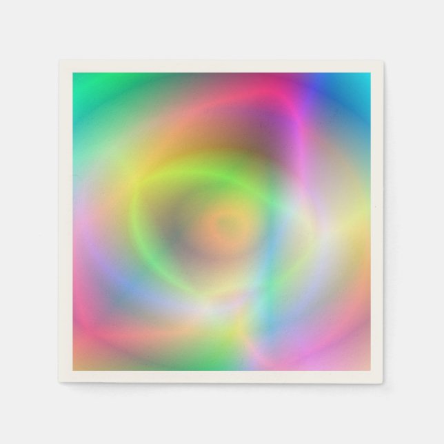 Neon Roligt Pappersservett (Framsidan)