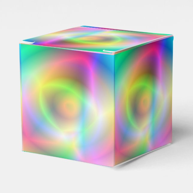 Neon Roligt Presentaskar (Framsidan Sidan)