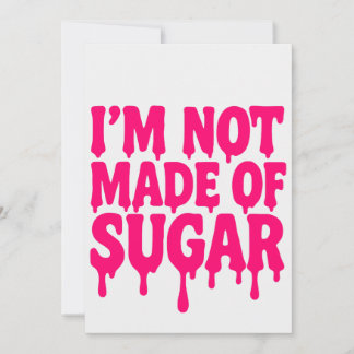 Neon Rosa Drip-inbjudan med fetstil - Anpassade Inbjudningar