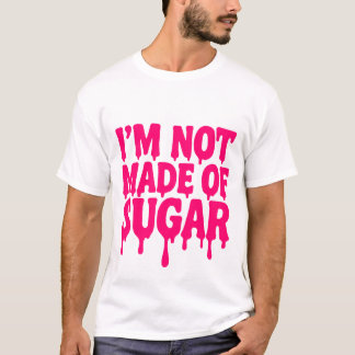 Neon Rosa Drip Quote T-Shirt - Anpassade