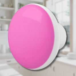 Neon Rosa Enfärgad | Klassisk Knopp