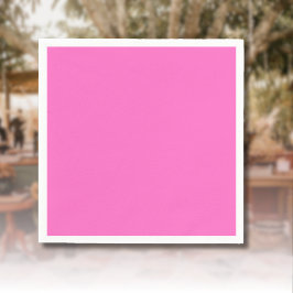 Neon Rosa Enfärgad | Klassisk Pappersservett
